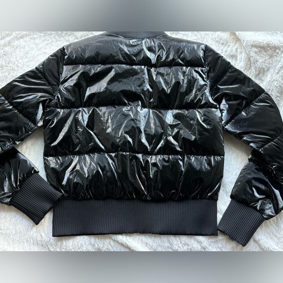 NWOT Calvin Klein Shiny Puffer Bomber - Picture 8 of 15